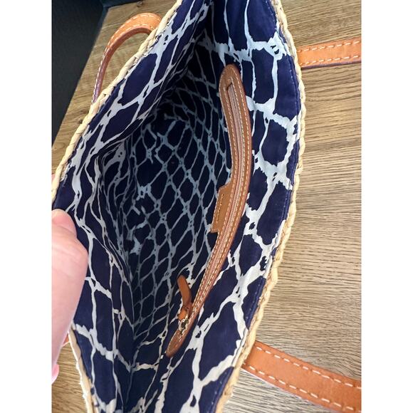 Kate Spade Novelty Reyna Cape Cod Straw Lobster Woven Tote - Picture 5 of 9